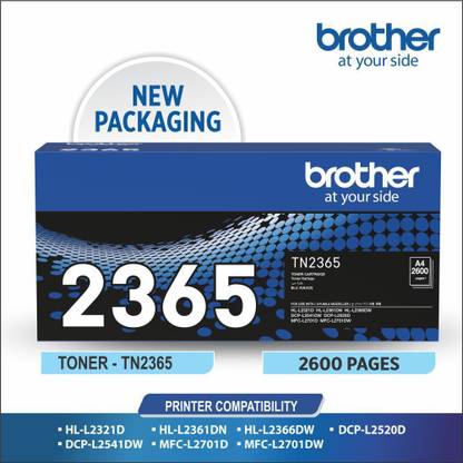 brother TN-2365 for HL-L2321D/HL-L2361DN/ HL-L2366DW / DCP-L2520D Black Ink Toner