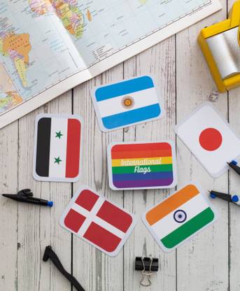 EarlyBuds International Flags Flashcards