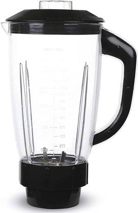 Silentpowersunmeet Super Juicer Jar for Mixer Grinder Juicer Jar ABS Plastic Transparent EPP Black Mixer Juicer Jar