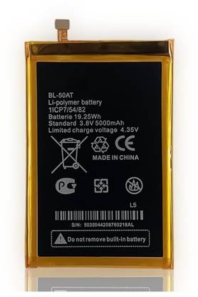 LIFON Mobile Battery For  TECNO L5 BL-50AT 50000mAh