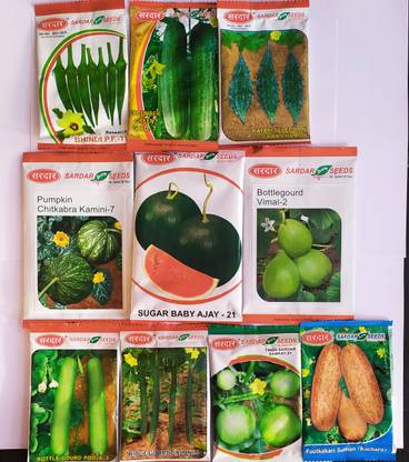 SARDAR GROW SEEDS HYBRID QUALITY ASSURED VEGETABLE SEEDS COMBO SEEDS Seed