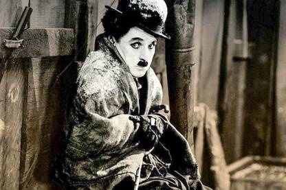 Charlie Chaplin Comic Actor Matte Finish Poster Paper Print