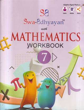 Swa- Adhyayan With Mathematics Workbook 7
