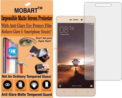 MOBART Tempered Glass Guard for REDMI 3S PRIME (Matte Finish)