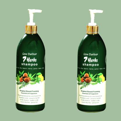 GOWDURBAR 7 Herbs Shampoo pack of 2