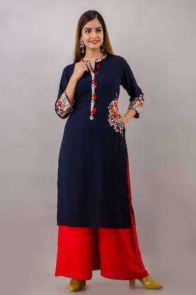 Women Kurta and Palazzo Set