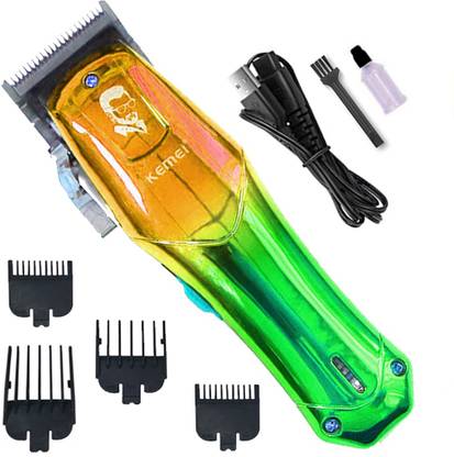 KHGFD Professional Electronic Hair Multi Casual Trimmer Fully Waterproof Trimmer 300 min  Runtime 4 Length Settings