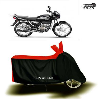 SKIN WORLD Two Wheeler Cover for Hero