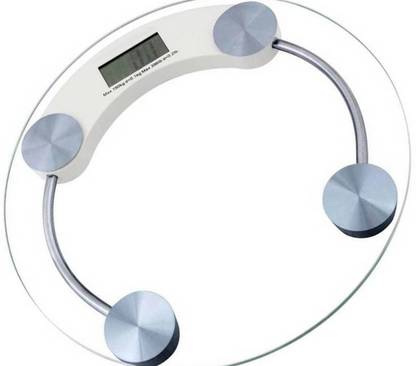 Zelenor Weight Machine 2003A Round Glass Weighing Scale