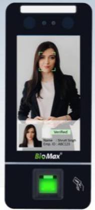 BioMax Indigoface 8 Time & Attendance, Access Control