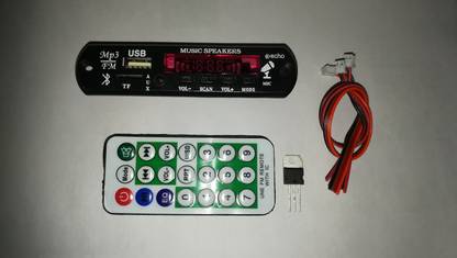 Salcon Electronics Bluetooth Echo FM USB AUX Card MP3 Stereo Audio Player Decoder Module Kit Remote Multi Class A Car Amplifier