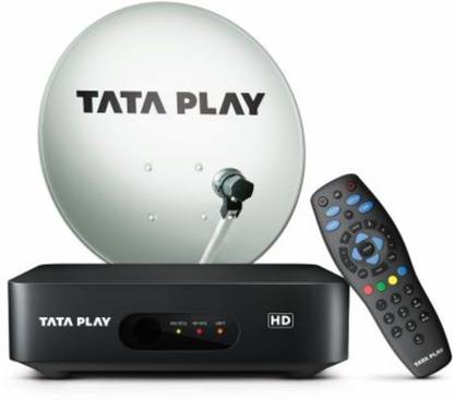 Tata Play HD Box With One Month Bengali Hindi Family Kids Sports Pack