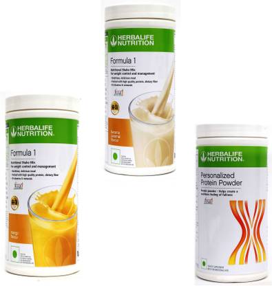 HERBALIFE FORMULA1 MANGO WITH FORMULA1 BANANA WITH PROTIEN POWDER 400G Nutrition Drink
