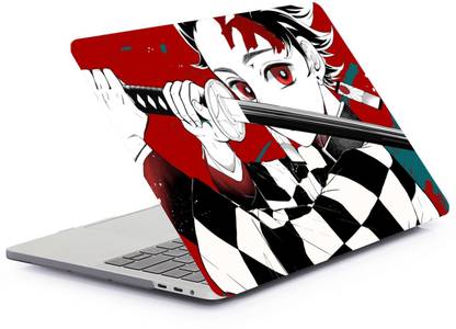 AKMDesignHouse Tanjiro Digital Printed Laptop Skin Back Covers (15.6 Inches)_034 Vinyl Laptop Decal 15.6