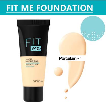 KA-KAIASHA PRO NORMAL TO OILY SKIN SUITABLE FOR ALL SKIN TYPE FIT ME FOUNDATION  Foundation