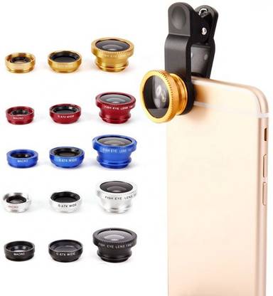 HIZER 3 in 1 universal NEW Clip Lens Mobile Phone Lens Mobile Phone Lens