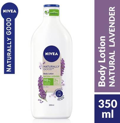 NIVEA NATURALLY GOOD LAVENDER BODY LOTION 348 ML X 1