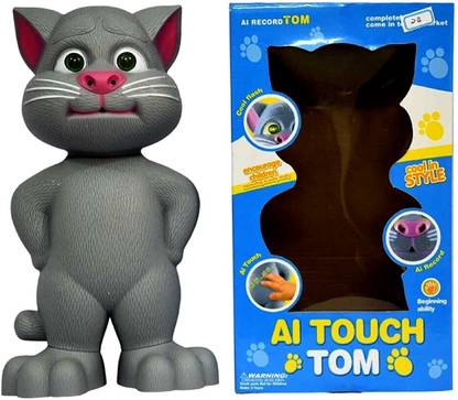 Onyx AI Touching Talking Tom|Intelligent Tom CAT with Touching, Talking & Voice Feat.