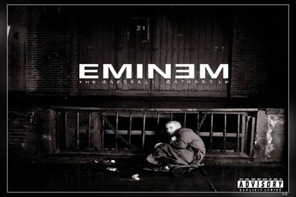 Eminem The Marshall Mathers Lp Rare Album Cover Matte Finish Poster Paper Print