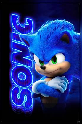 Sonic The Hedgehog Movie Matte Finish Poster Paper Print