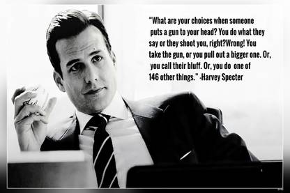 Harvey Specter -Suits Tv Series Matte Finish Poster Paper Print