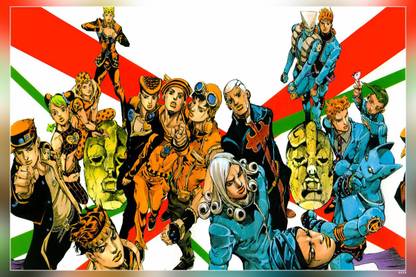 Jojo'S Bizarre Adventure- Animated Tv Series Matte Finish Poster Paper Print