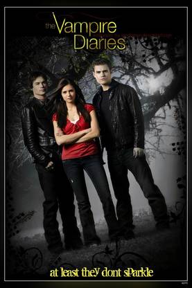 The Vampire Diaries Tv Series Matte Finish Poster Paper Print