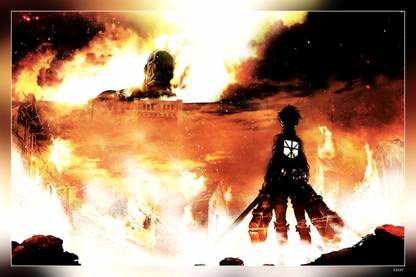 Attack On Titan Anime Tv Series Matte Finish Poster Paper Print