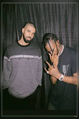 Travis Scott -Singer Rapper Matte Finish Poster Paper Print