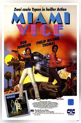 Miami Vice Tv Series Matte Finish Poster Paper Print