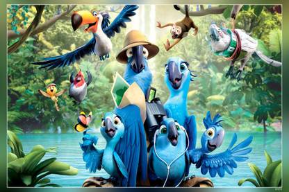 Rio Movie Matte Finish Poster Paper Print