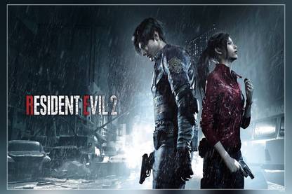 Resident Evil Resident Evil Leon Kennedy Matte Finish Poster Paper Print