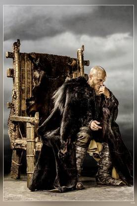 Vikings A Historical Drama Television Series Ragnar Lothbrok Lagertha Rollo Siggy Matte Finish Poster Paper Print