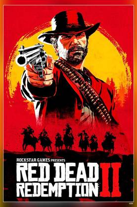 Red Dead Redemption - Video Game Matte Finish Poster Paper Print