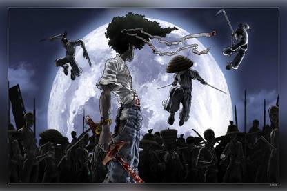 Anime Afro Samurai G-75 Matte Finish Poster Paper Print