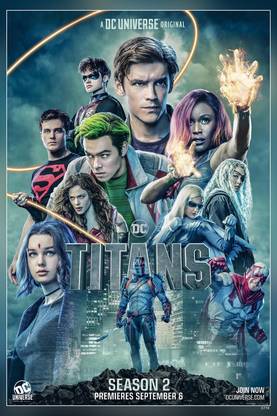 Titans Season Rare Matte Finish Poster Paper Print