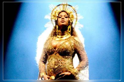 Beyonce Giselle Knowles American Singer Matte Finish Poster Paper Print