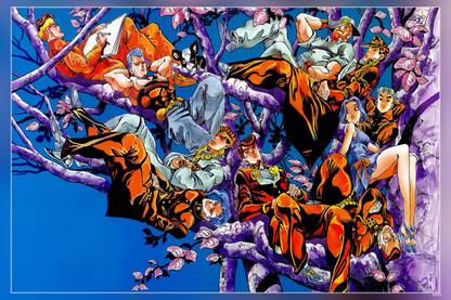 Jojo'S Bizarre Adventure- Animated Tv Series Matte Finish Poster Paper Print