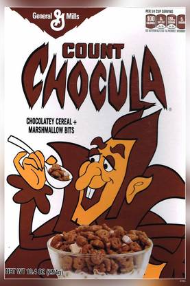 Count Chocula Ad S General Mills Cereal Matte Finish Poster Paper Print