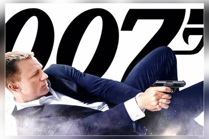 James Bond Skyfall Daniel Craig Matte Finish Poster Paper Print