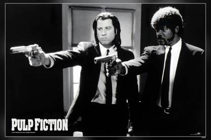 Vincent Vega And Jules Winnfield Matte Finish Poster Paper Print