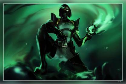Hd Video Game Valorant Valorant Video Game Viper Valorant L Matte Finish Poster Paper Print