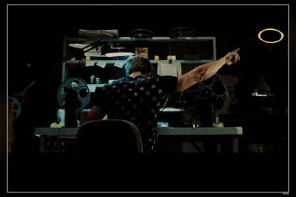 Fight Club Camera Movies Cue Mark Matte Finish Poster Paper Print