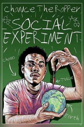 Chance The Rapper Matte Finish Poster Paper Print