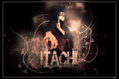 Naruto Shippuden Uchiha Itachi 1280X800 Anime Naruto Matte Finish Poster Paper Print