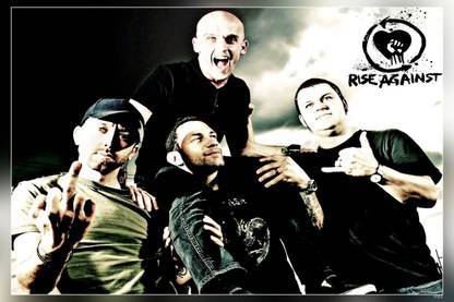 Rise Against An American Punk Rock Band Matte Finish Poster Paper Print