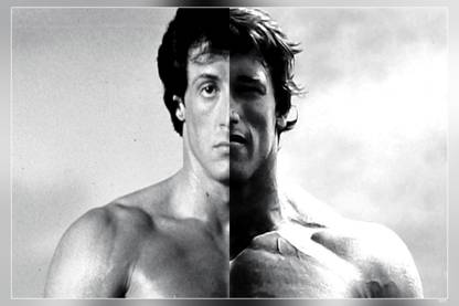 Sylvester Stallone Rocky Balboa Matte Finish Poster Paper Print