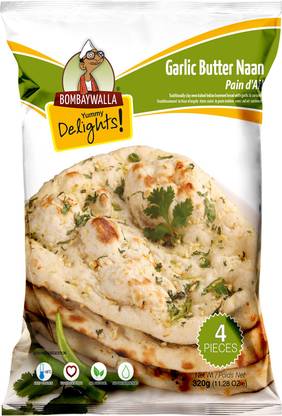 BOMBAYWALLA by Bombaywalla Garlic Butter Naan 320 g