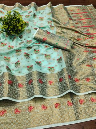 Banarasi Cotton Silk Saree