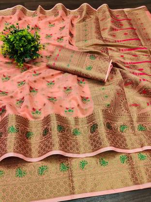 Banarasi Cotton Silk Saree